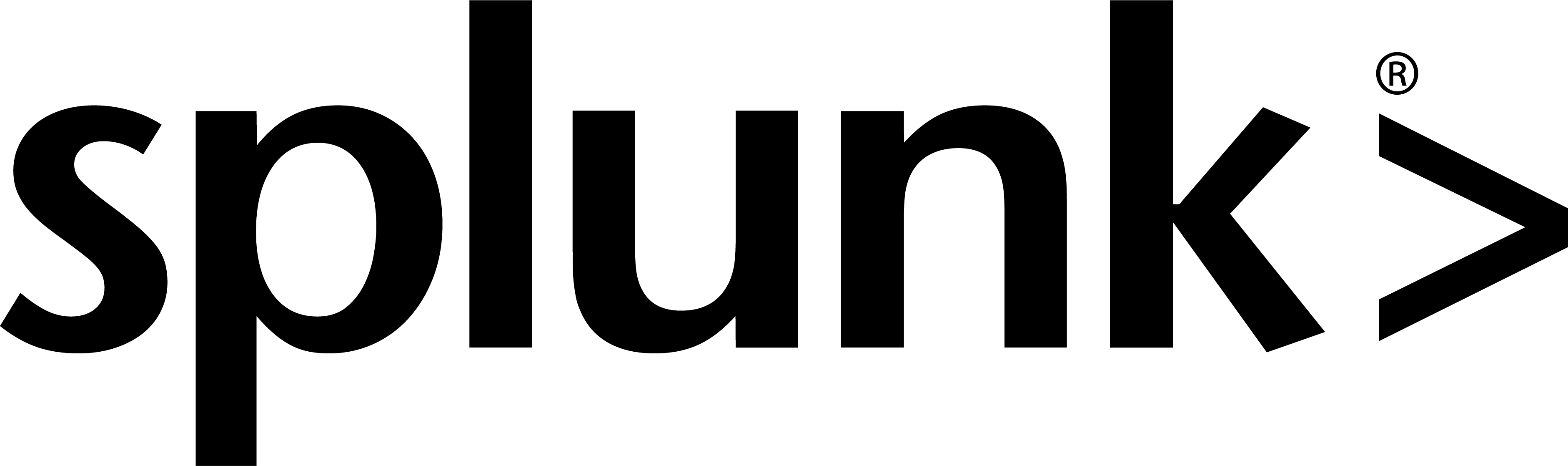 Splunk black logo