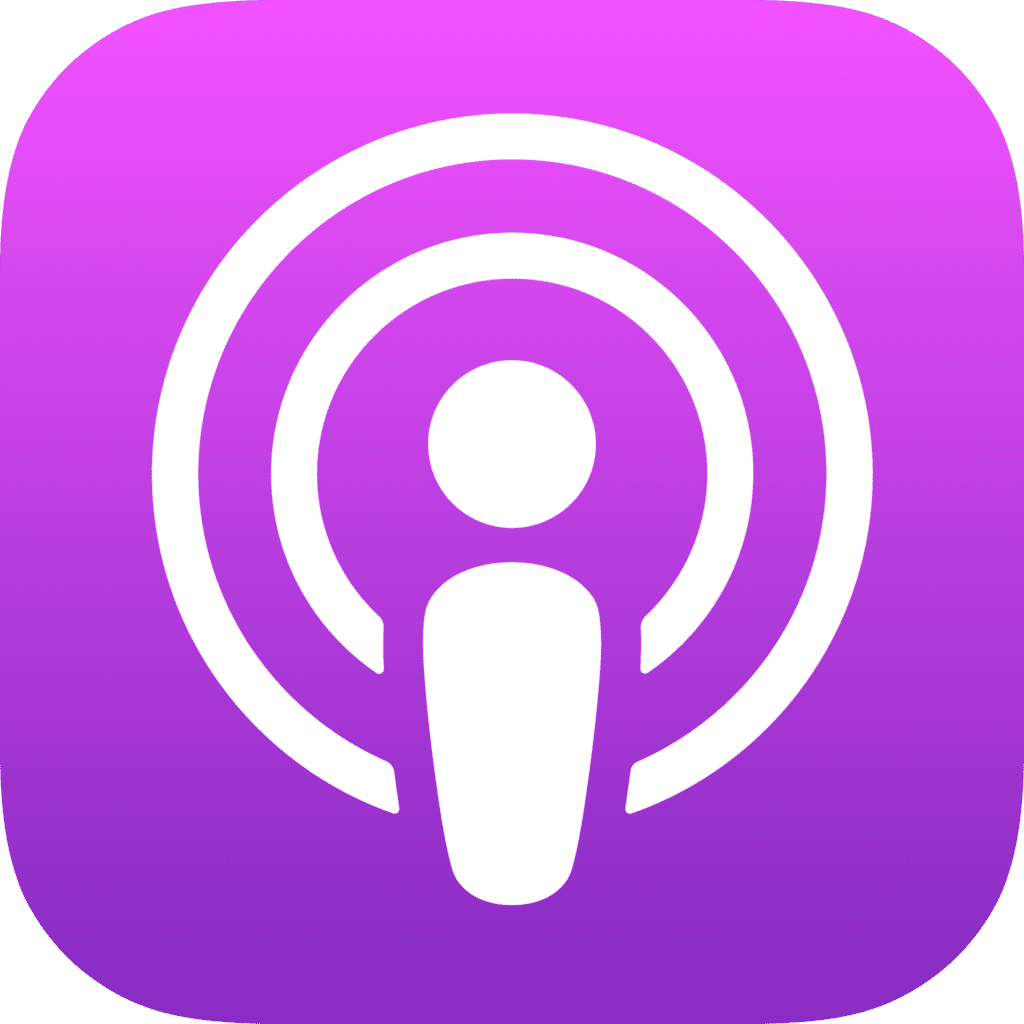 Podcasts iOS logo